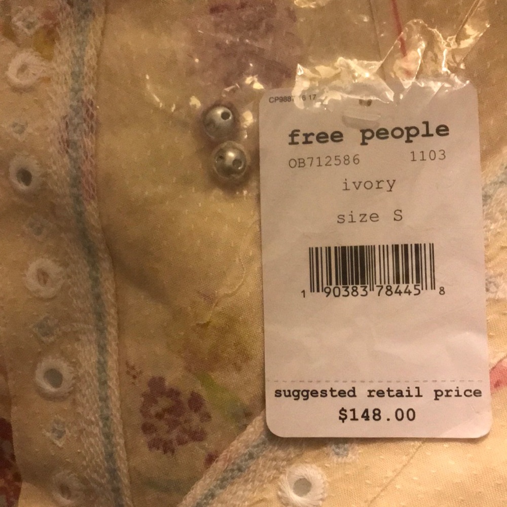 ⭐FINAL SALE!⭐ Free People Boogie All Night Blouse - Picture 8 of 8